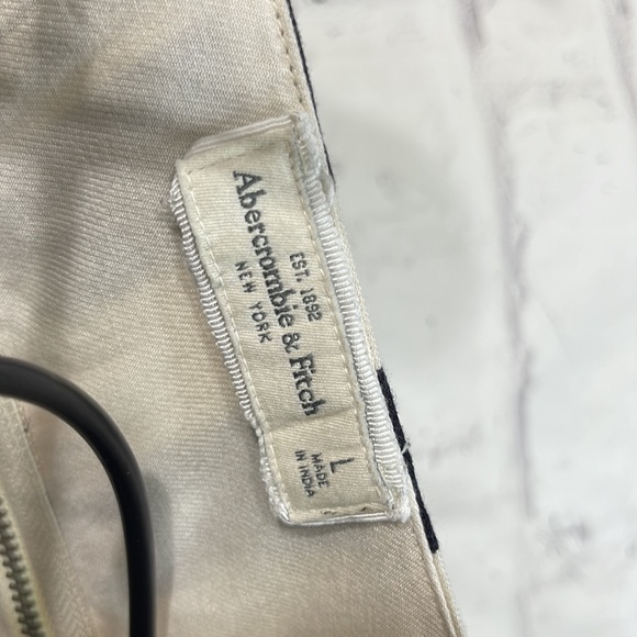 Abercrombie & Fitch Cropped Tank Top Racer Full Zip Back Broad Striped - Picture 5 of 9